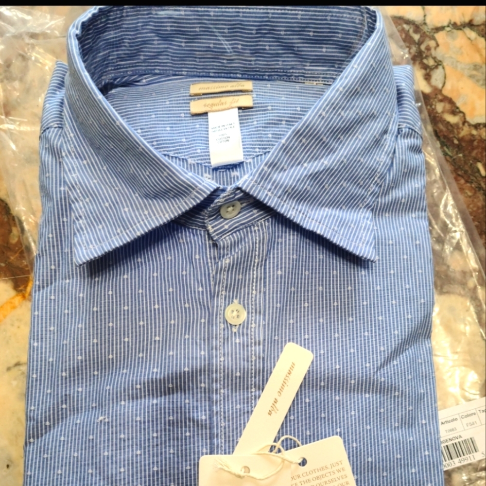 Massimo Alba Genova Button Down Shirt